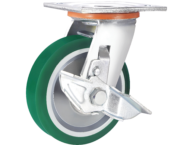 American heavy-duty steel core polyurethane wheels