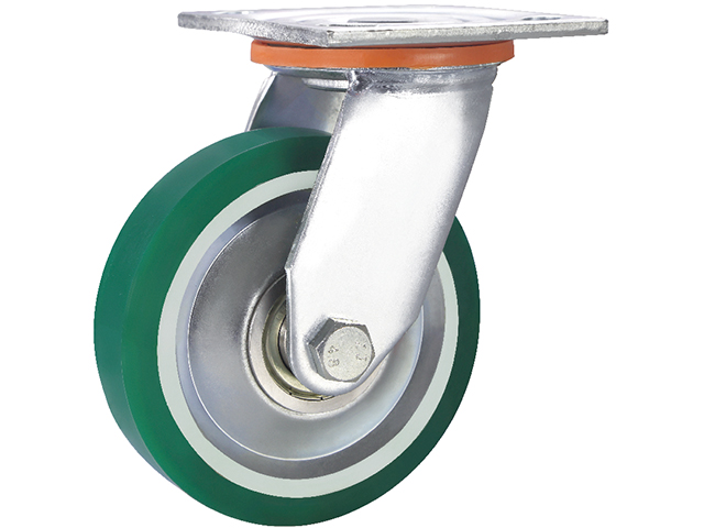American heavy-duty steel core polyurethane wheels