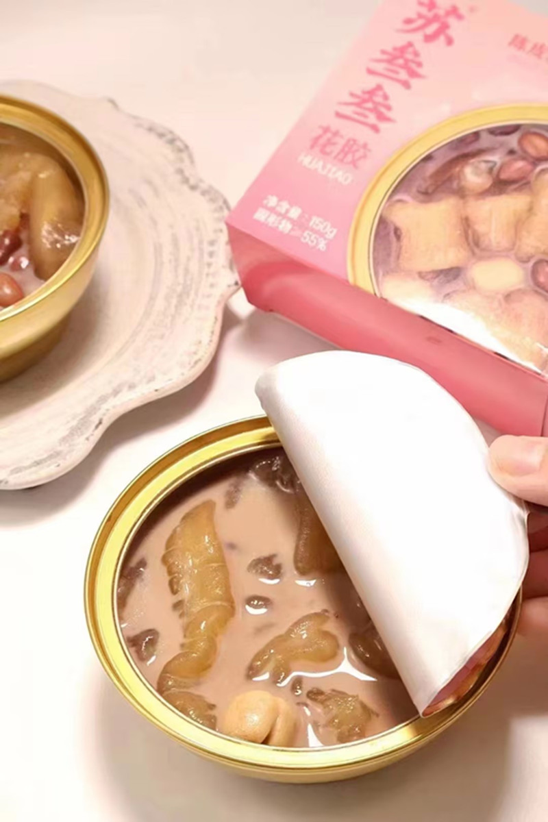陈皮红豆沙即食花胶