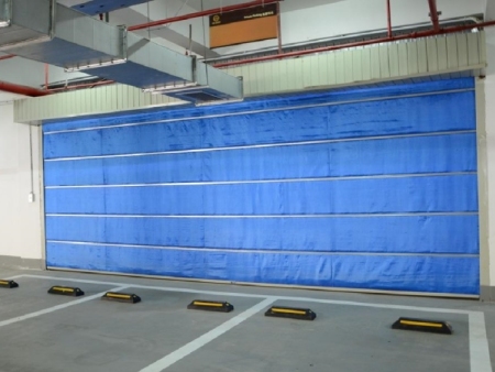 无机纤维复合防火卷帘门