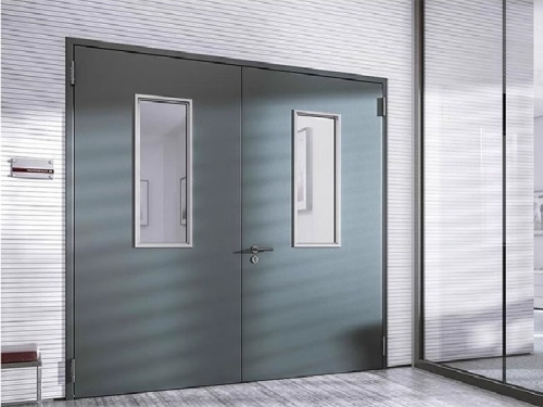 楼道钢木防火门