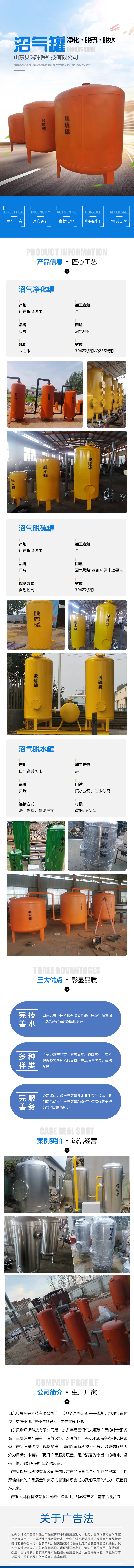沼气净化设备