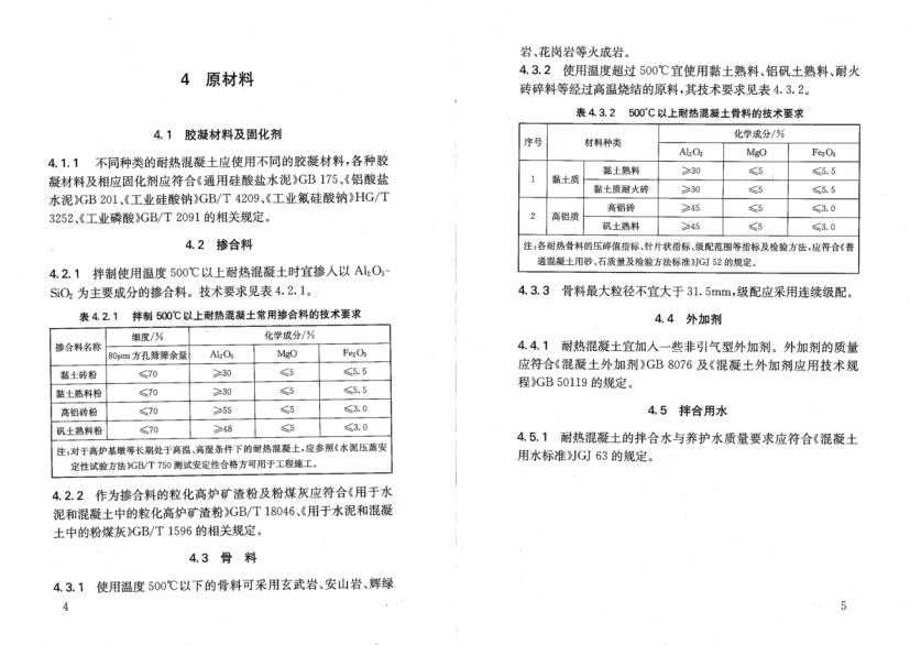 耐熱混凝土