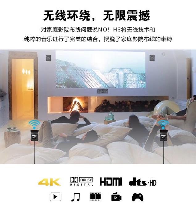 ZONGSON众声5.1影K音响家庭影院音响H系列