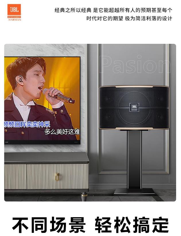 JBL【全新三分頻】Pasion10家庭ktv音響套裝 影院家用