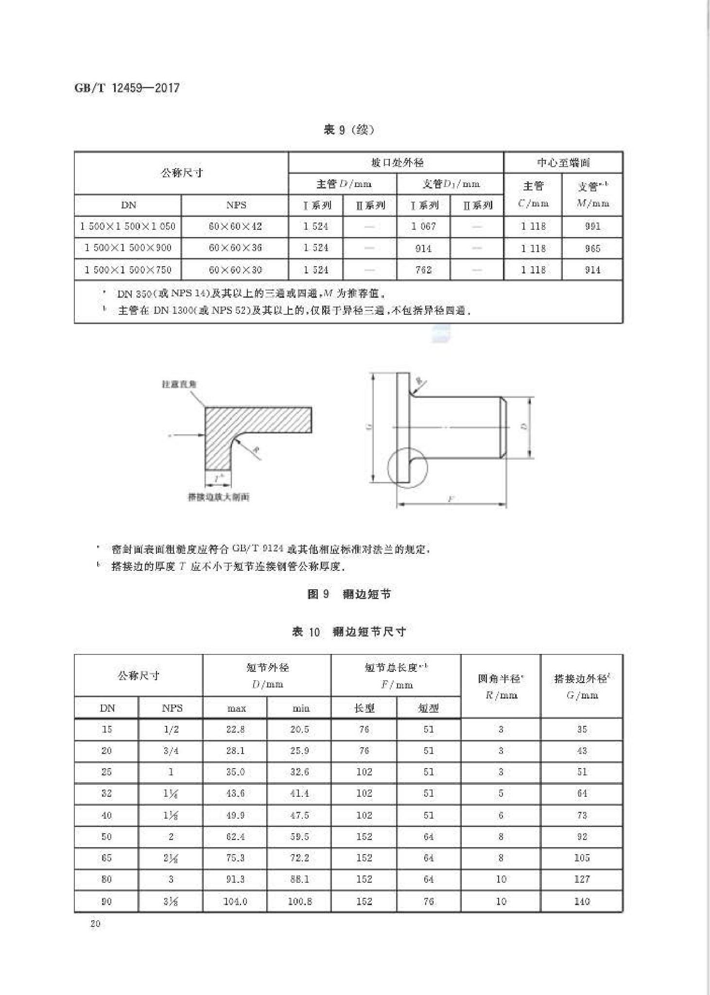 GB_T12459-2017鋼制對焊管件類型與參數(shù)