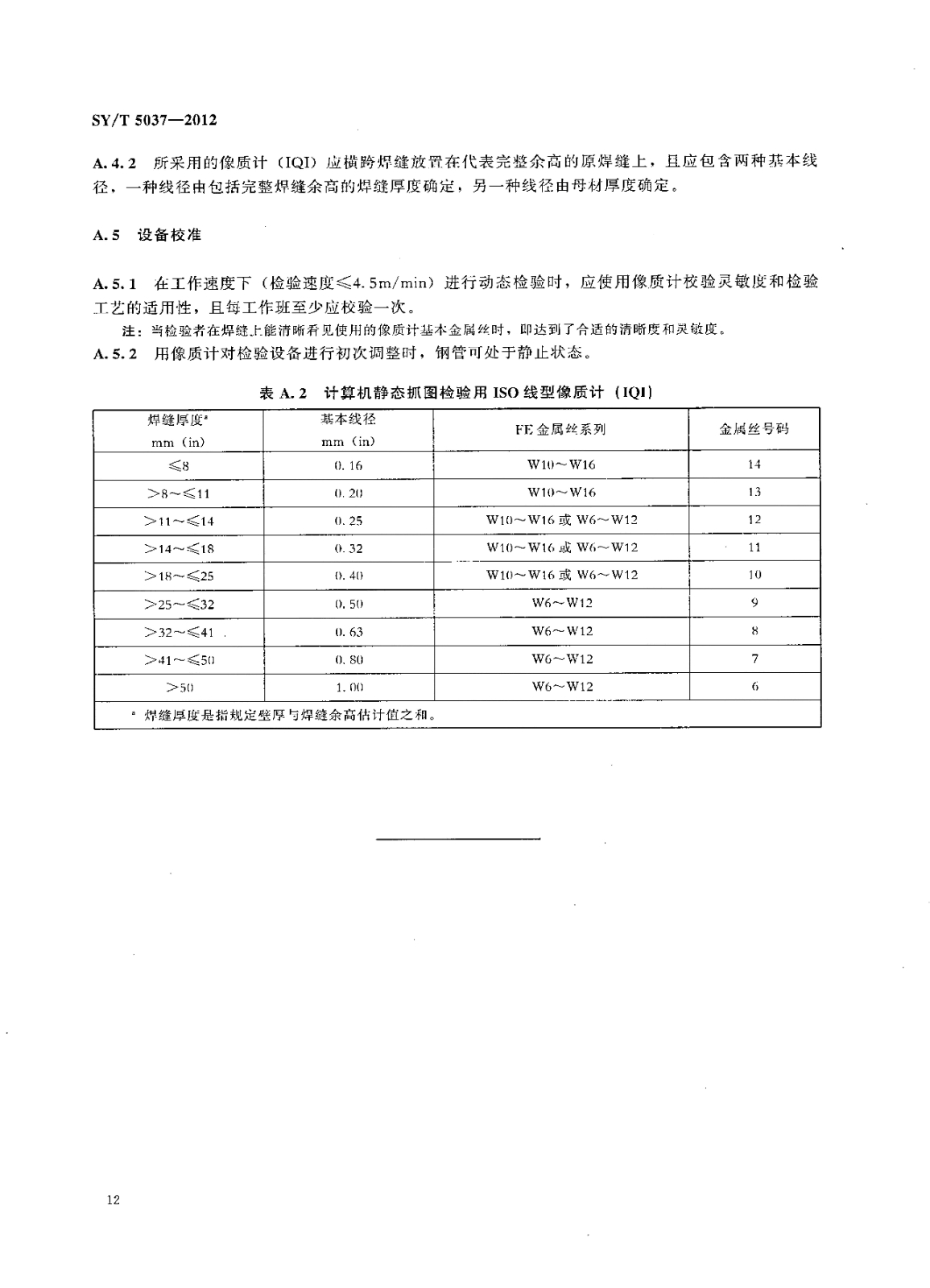 SY_T5037-2012普通流體輸送管道用埋弧焊鋼管