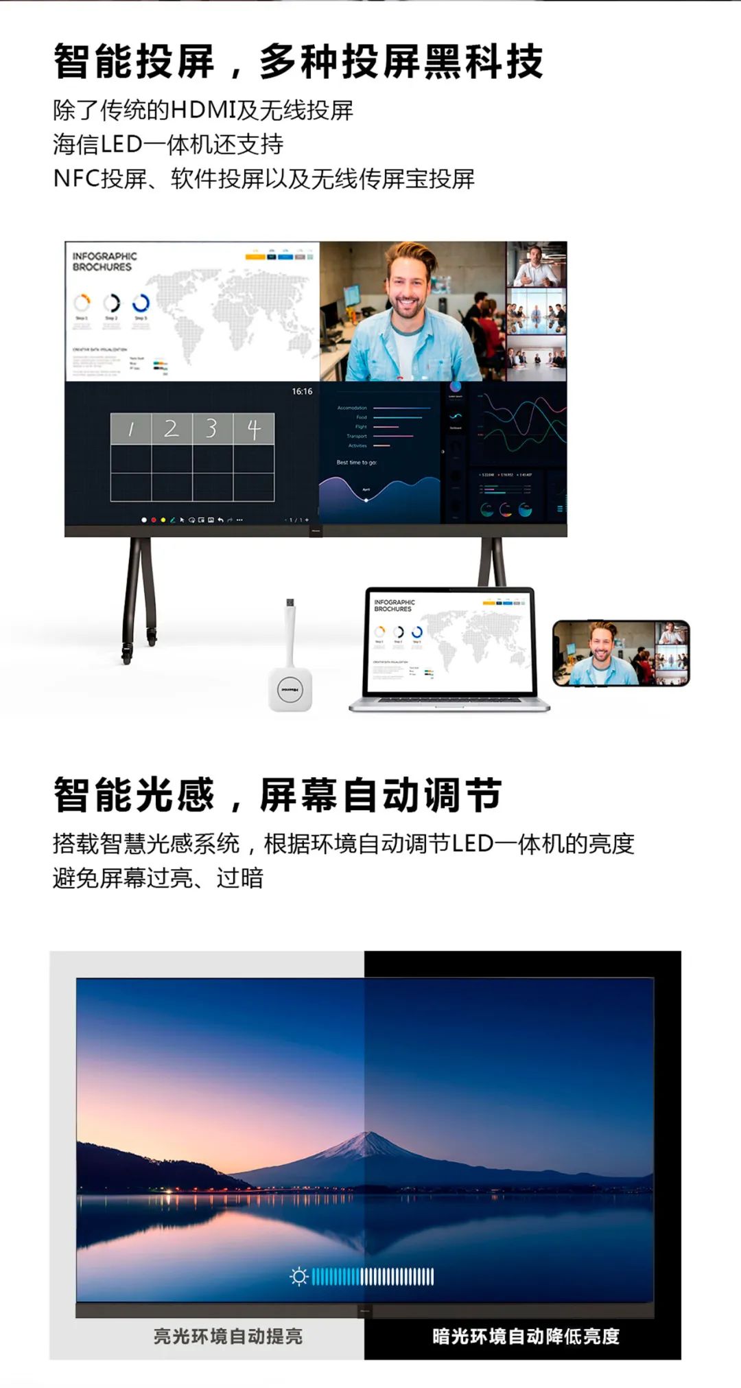 洛阳Hisense 海信136英寸LED一体机经销商