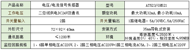 消防设备电源传感器