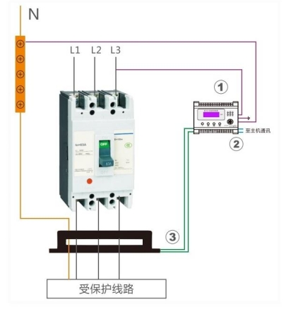 组合式电气火灾监控探测器
