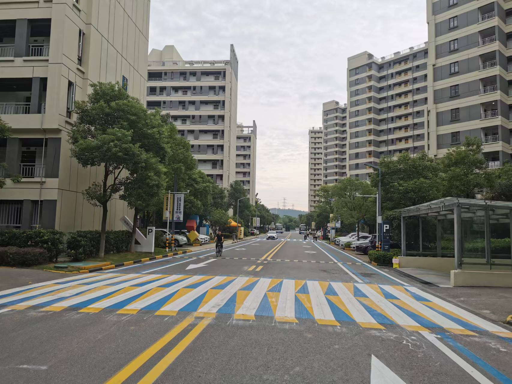 小区划线