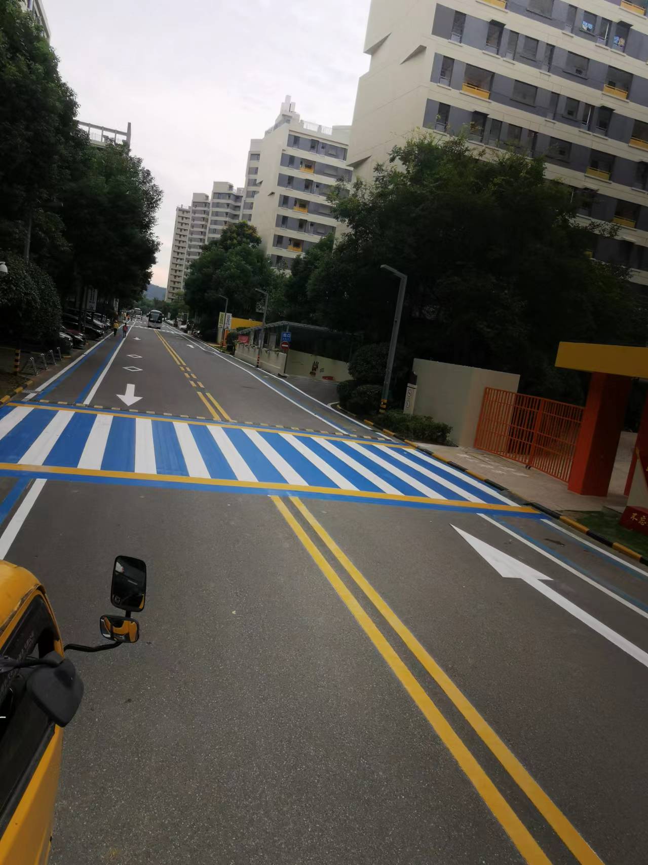 小区划线