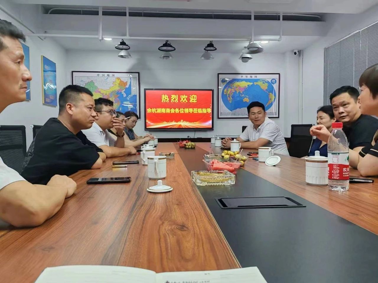 【会员企业走访】余杭湖南商会七月份会员走访活动