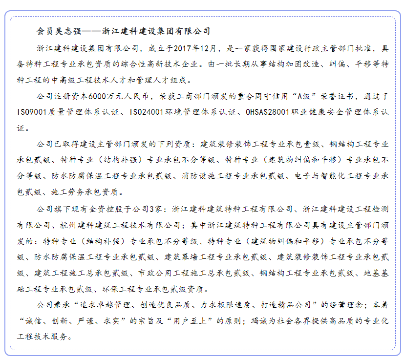 商会建筑工程委员会开展会员企业走访交流