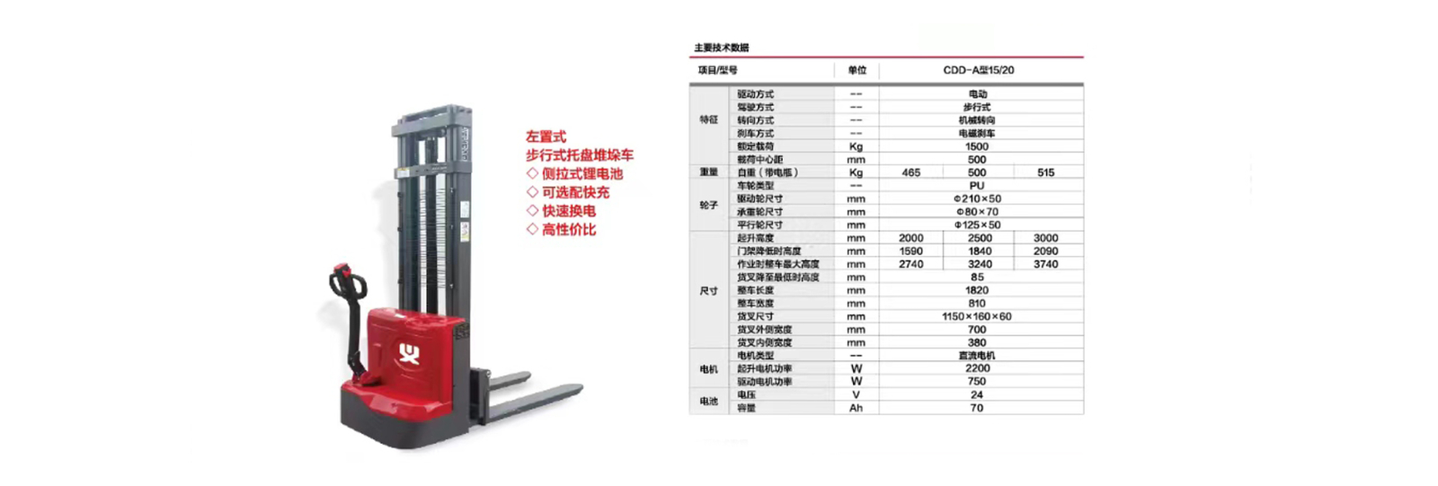 堆高车