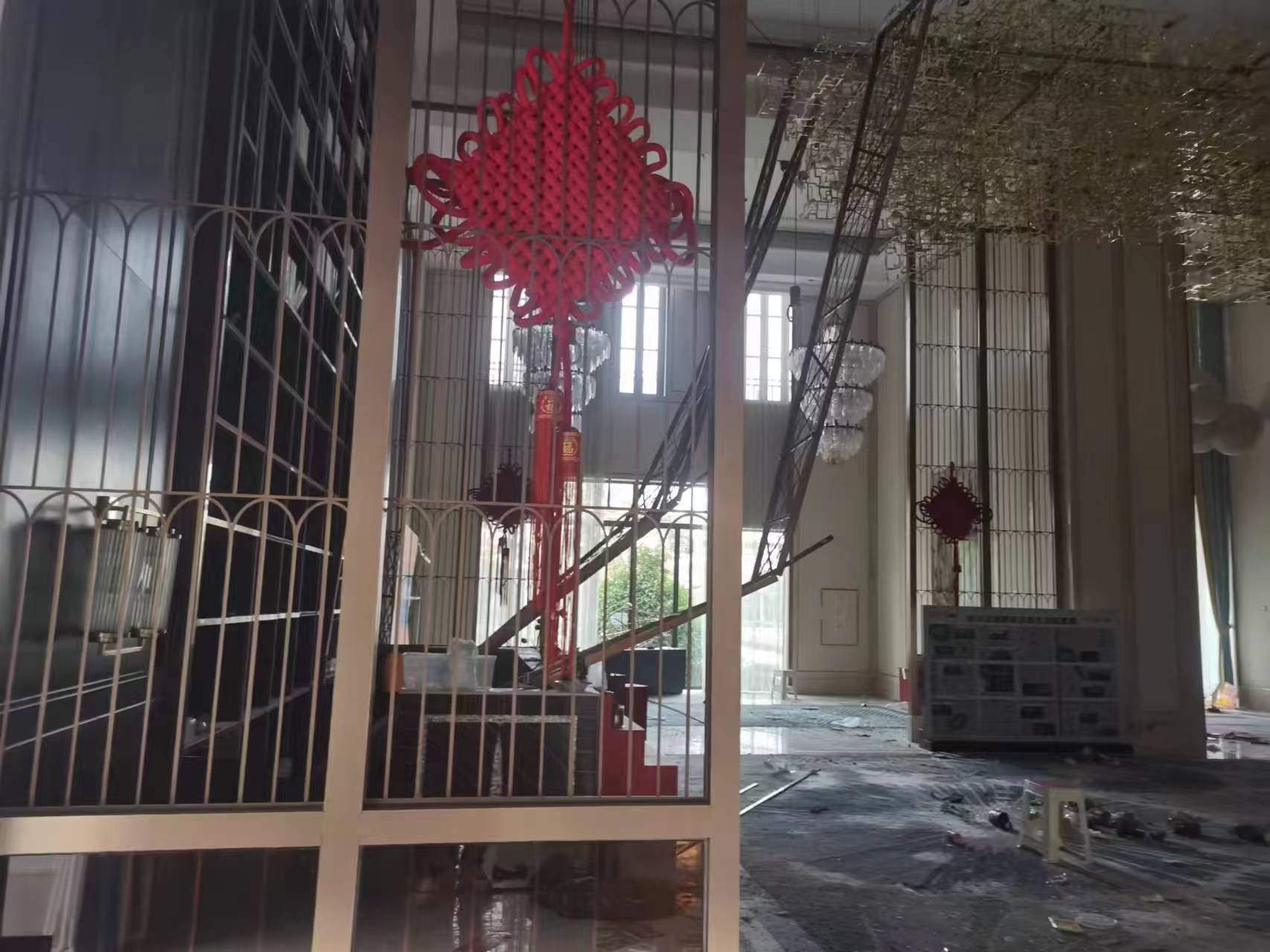 青白江售楼部拆除