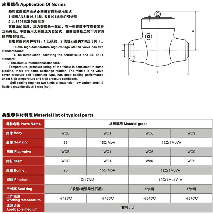 电站止回阀