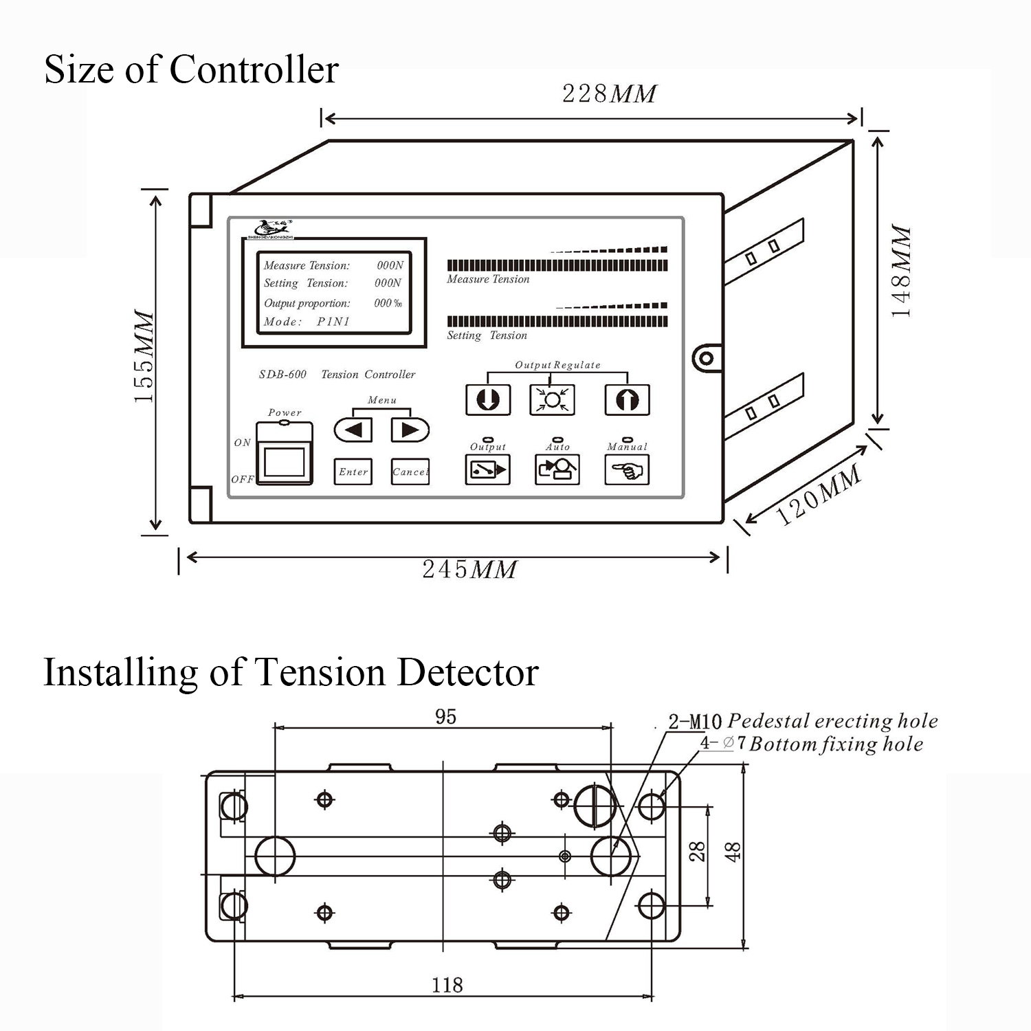 B type automatic constant tensio