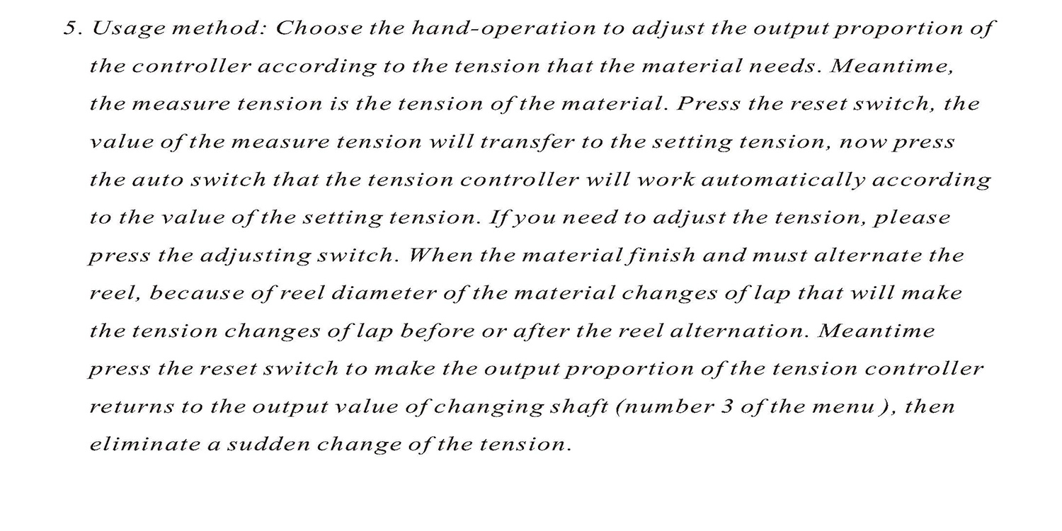 B type automatic constant tensio