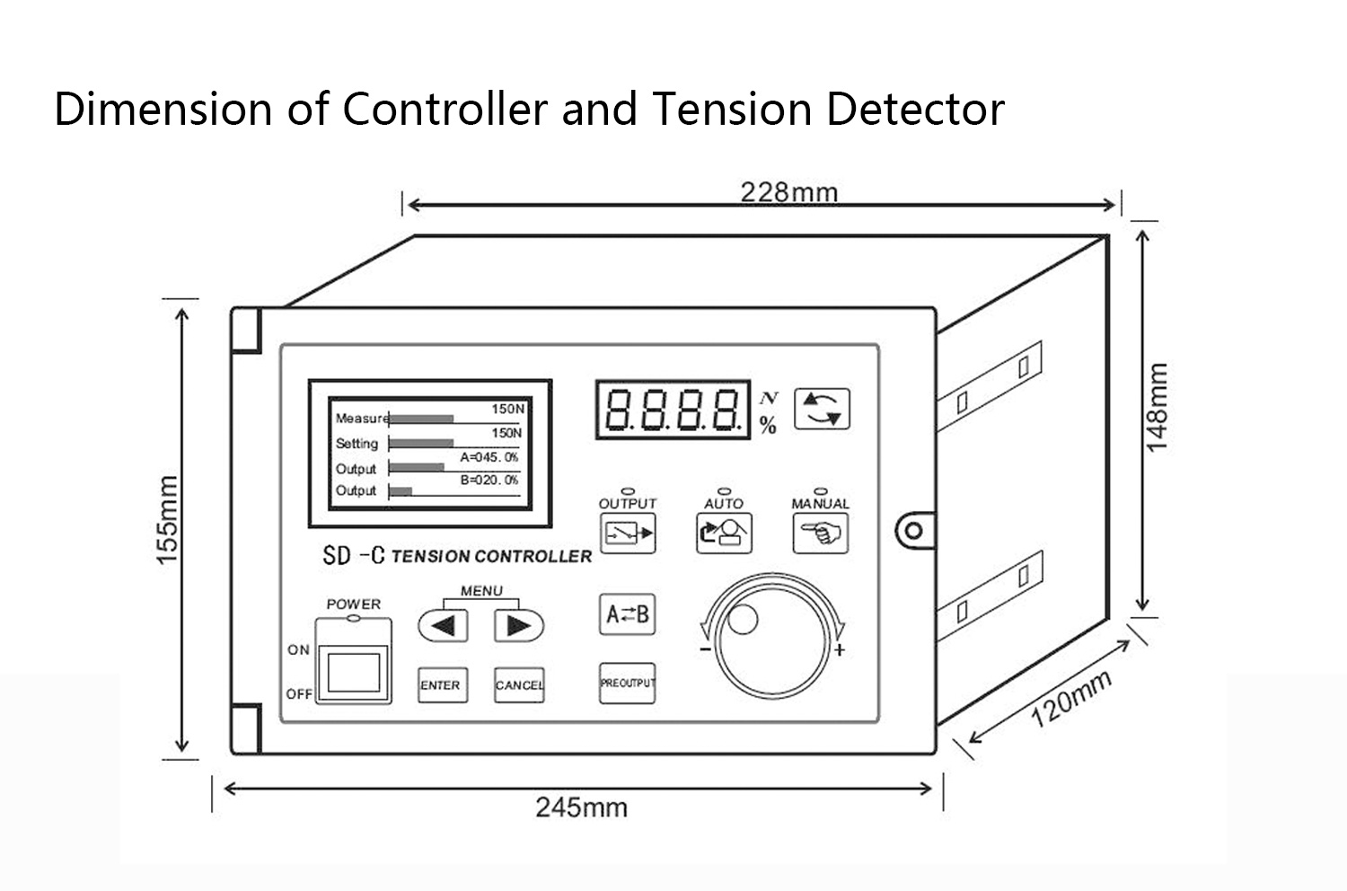 C type automatic constant tensio