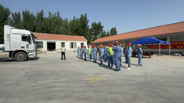 淄博百畅物流有限公司2024年现场处置演练