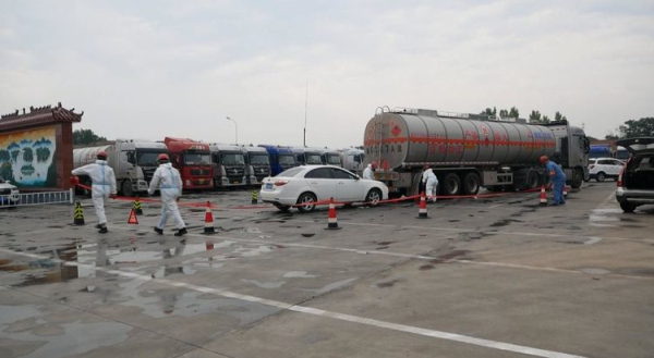 淄博百畅物流有限公司2024年现场处置演练