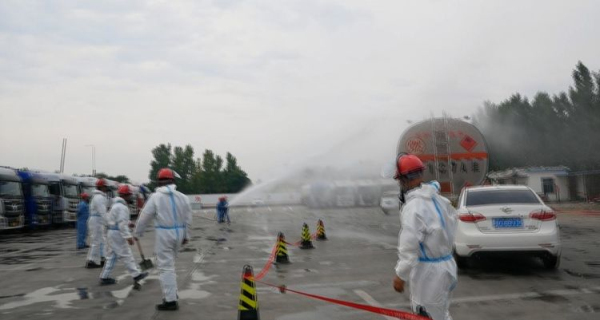 淄博百畅物流有限公司2024年现场处置演练