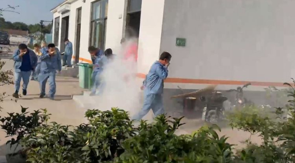 淄博百畅物流有限公司2024年现场处置演练