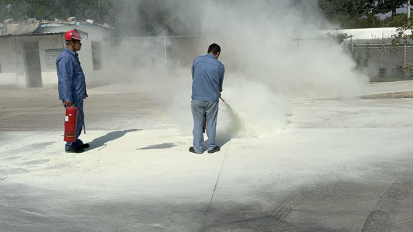 淄博百畅物流有限公司2024年现场处置演练