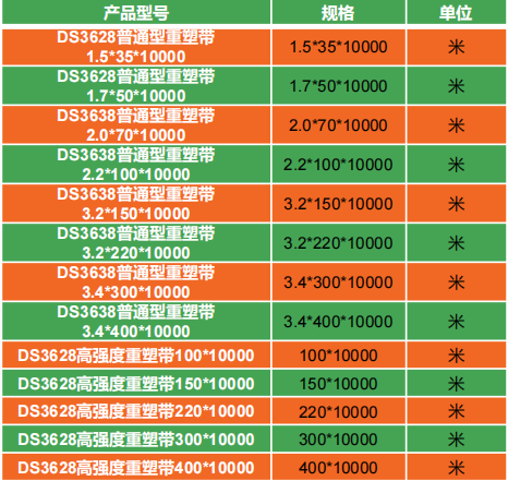 DS3628 输送带重塑带