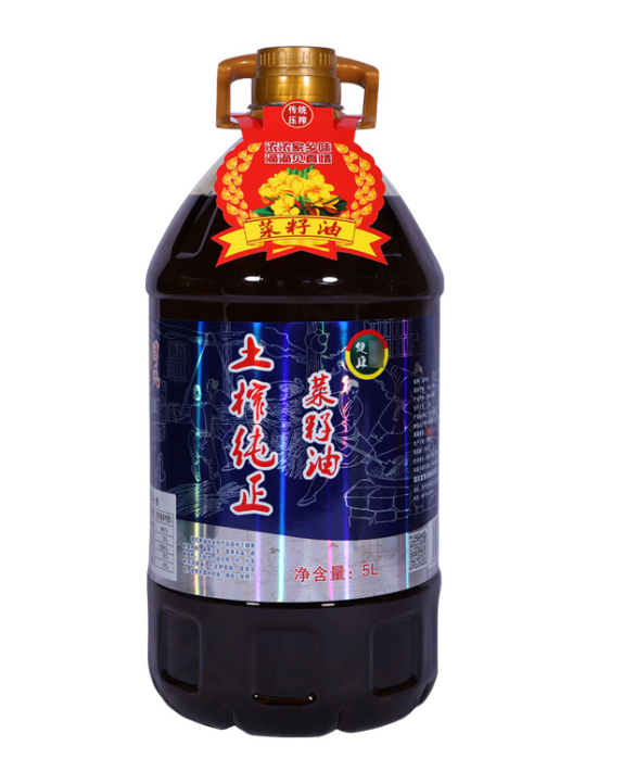 （65元）土榨纯菜籽油  5L