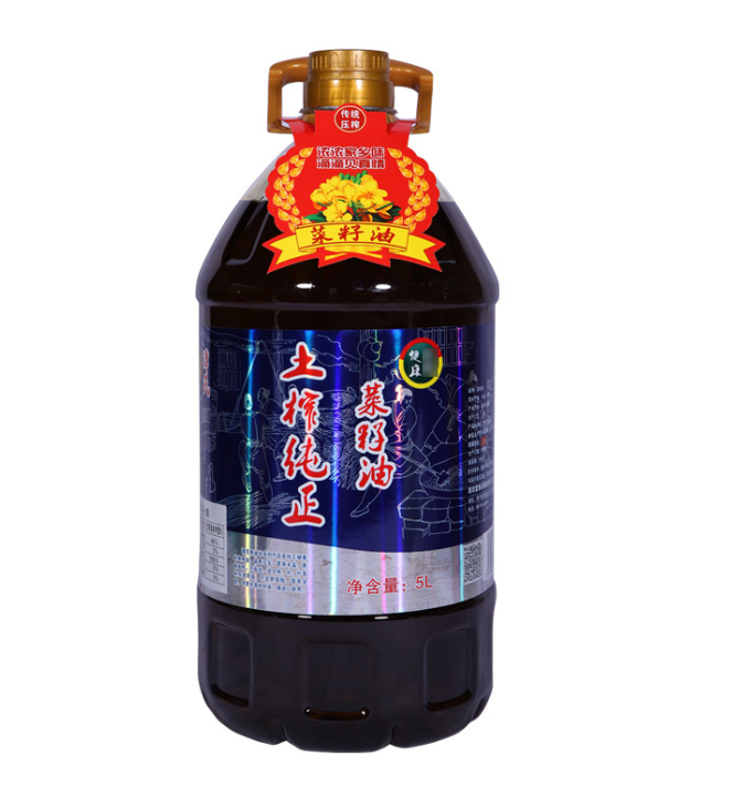 （65~70元，100桶起定） 四川土榨纯菜籽油  5L