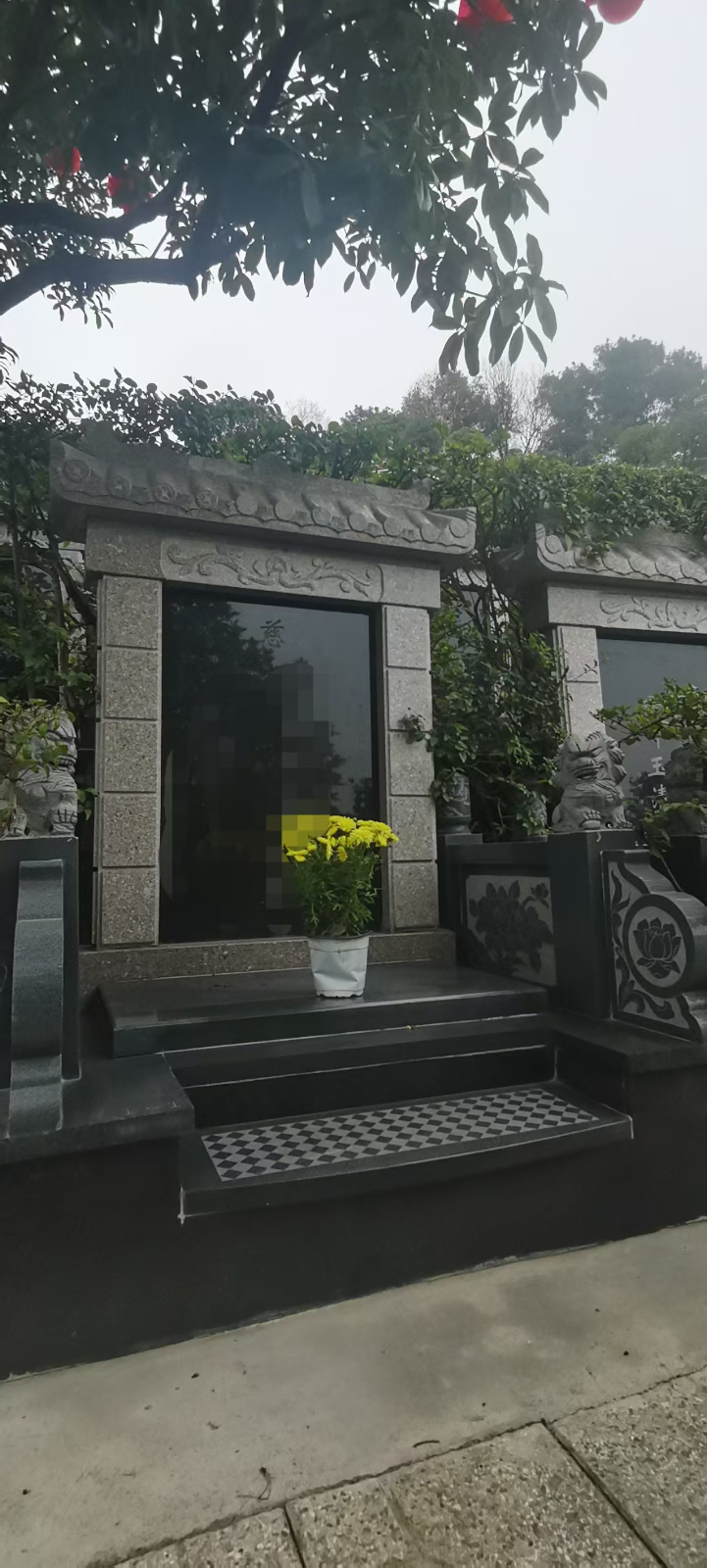 白塔山公墓园区景观