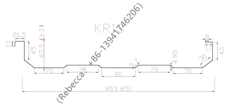 KR Standing Seam Roof Forming Ma