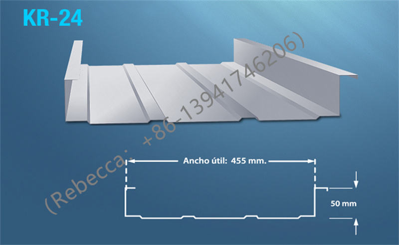 KR Standing Seam Roof Forming Ma