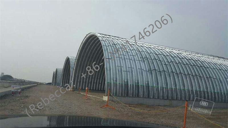 Military Large Span Beamless Bui