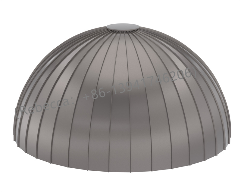 Seamless Dome Roofing Fan-shappe