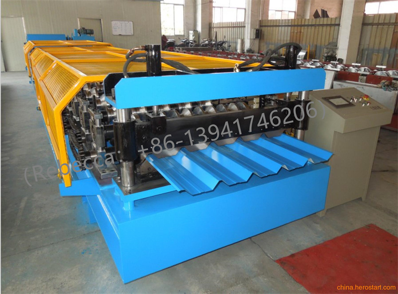 Flat Sheet Corrugated Roll Forming Machine
