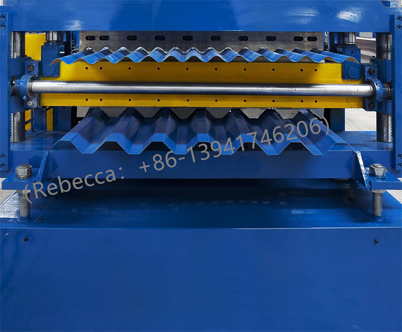 Flat Sheet Corrugated Roll Forming Machine