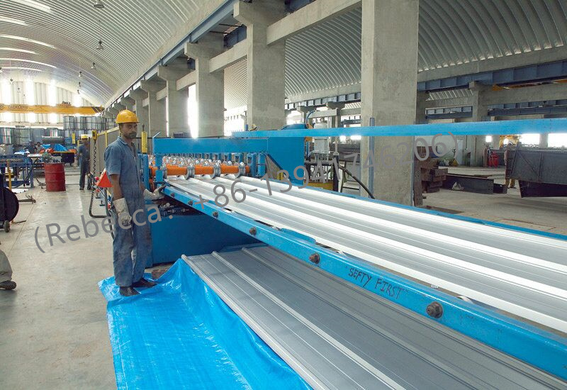 Flat Sheet Corrugated Roll Forming Machine
