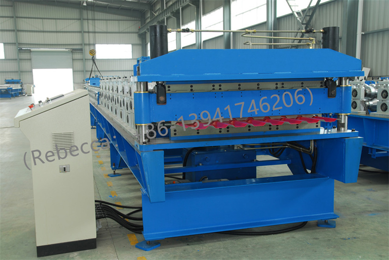 Flat Sheet Corrugated Roll Forming Machine