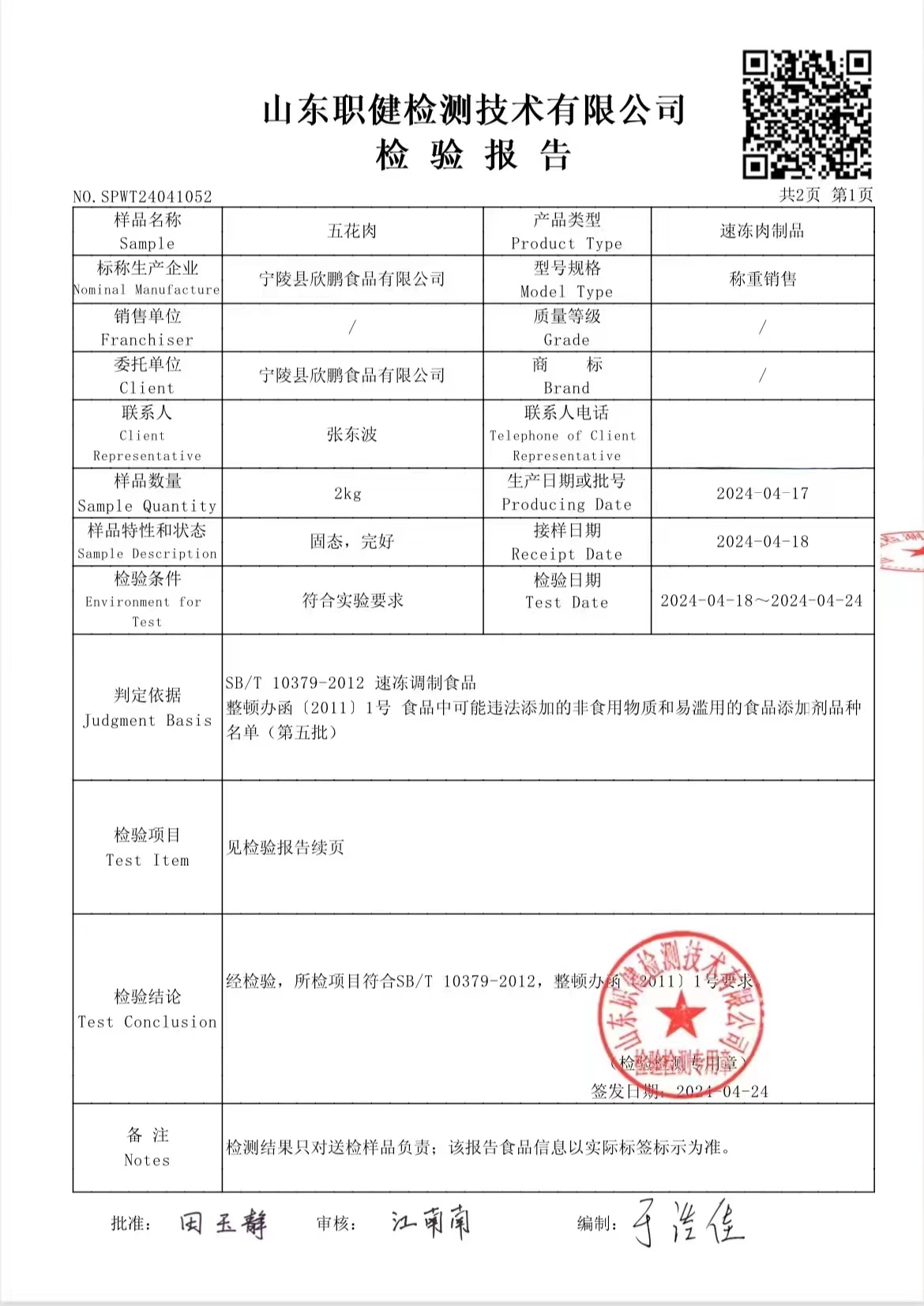 兴友顺有双面精修肉青（ 松板肉 猪颈肉，黄金六两)