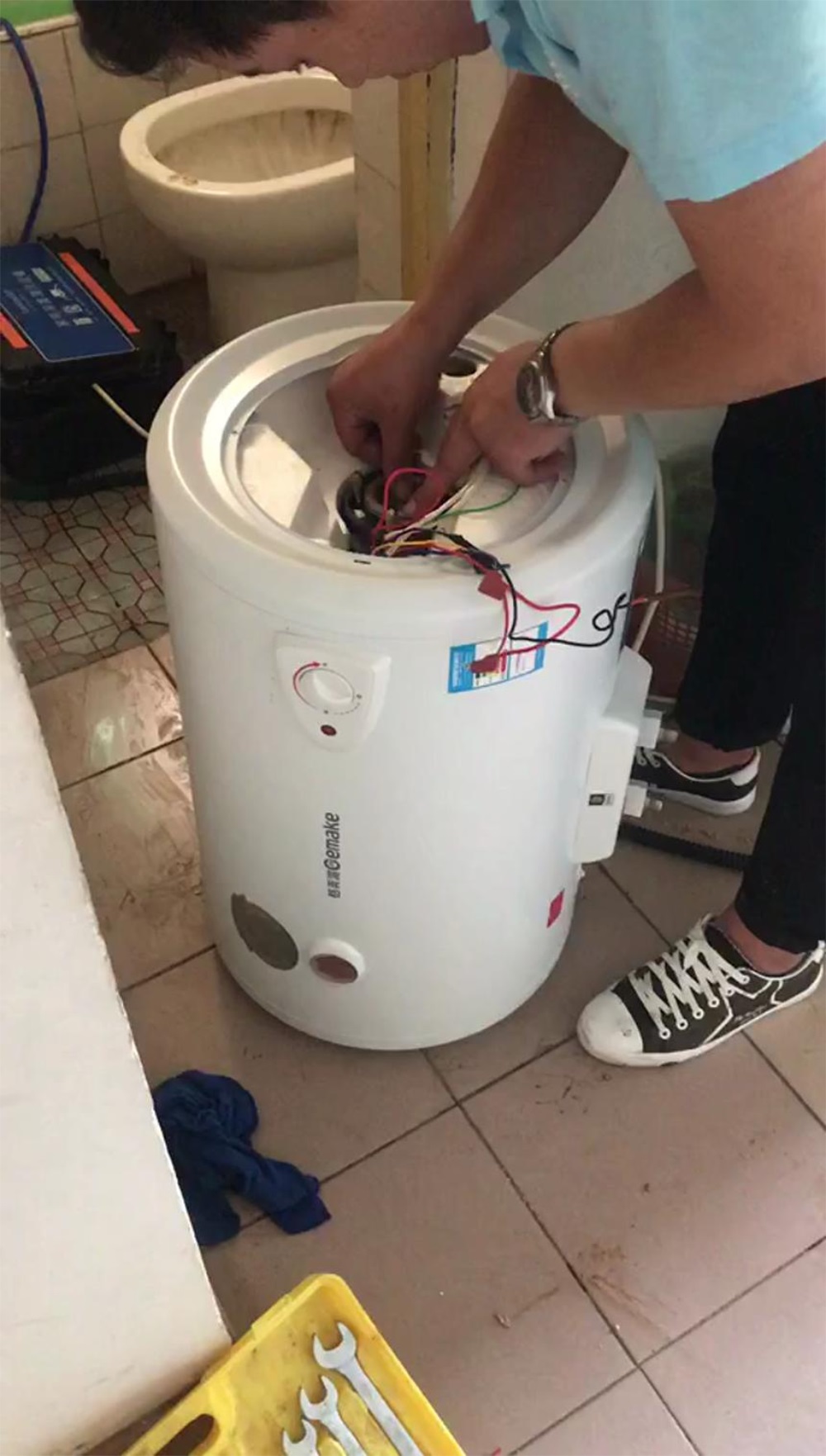 電熱水器清洗