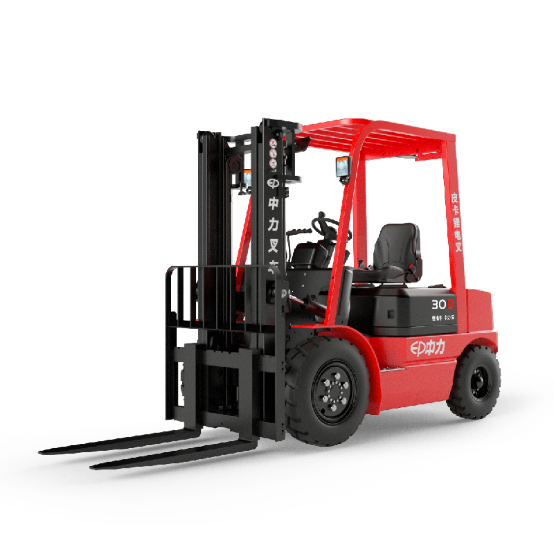 四支点电动叉车