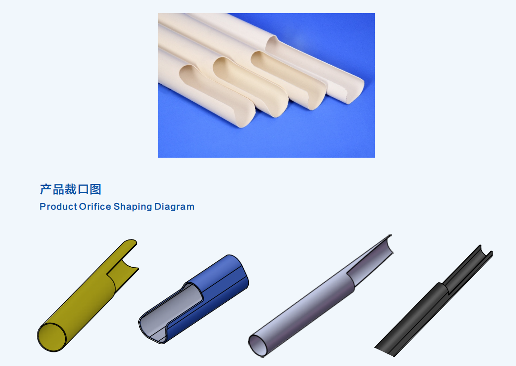 Circular PVC Tube Orifice Shaping Series