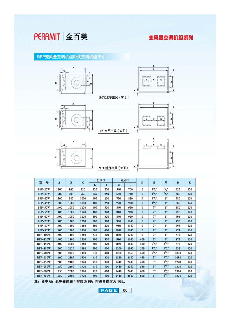 福建柜式风机盘管-商用新风机