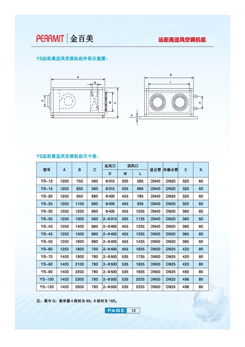 福建柜式风机盘管-商用新风机