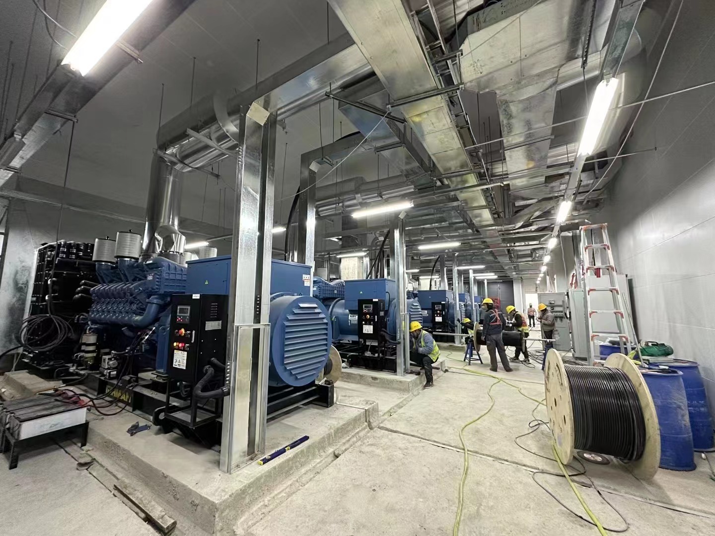 福建發(fā)電機(jī)房機(jī)組安裝