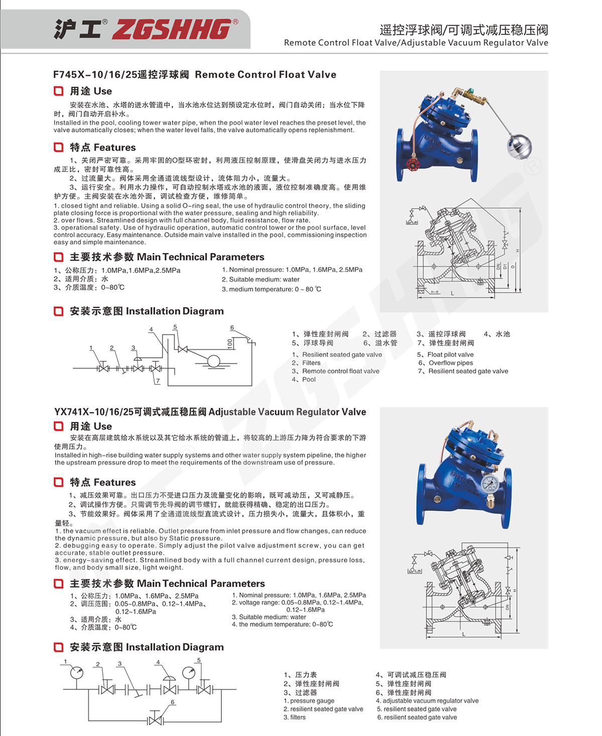 電動遙控閥/安全泄壓/持壓閥