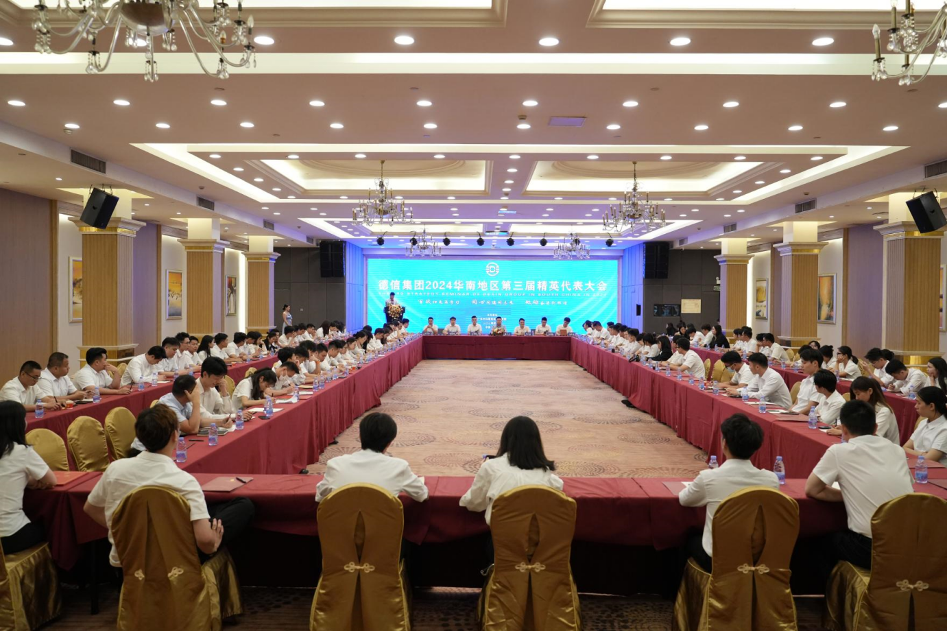同心同德同未来 胸怀使命创辉煌｜德信集团召开2024华南地区第三届精英代表大会